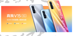 50W 闪充只需 1399 元起：realme 真我 V15 发布