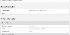 Moto G Stylus 2021跑分曝光，或将搭载骁龙678处理器