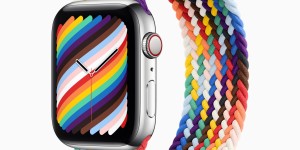 Apple Watch 推出全新彩虹表带，支持多元化的 LGBTQ+ 群体