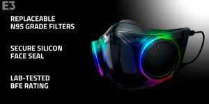 万物皆可RGB：雷蛇RGB口罩将于Q4上市