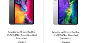 苹果美国官网上架iPad Pro 2020官翻版本，售价真香