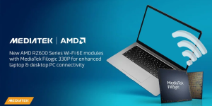 AMD也有自家网卡了：与联发科合作开发，速率可达2.4Gbps